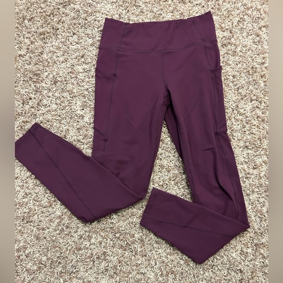 Fabletics Pants - Fabletics PureLuxe 7/8 Leggings Women's Medium Purple High Waisted Activewear